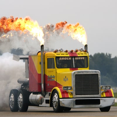 Fastest Jet-Powered Truck in the World