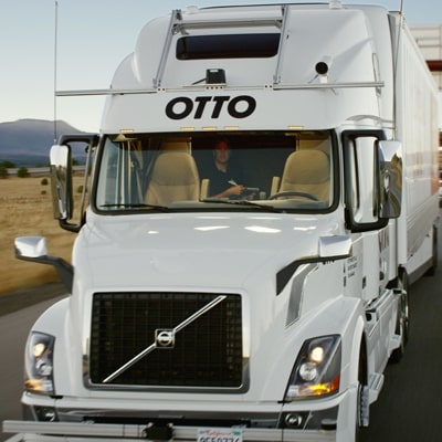 First Shipment by Self-Driving Truck