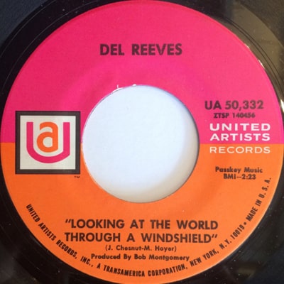 Looking at the World Through a Windshield by Del Reeves (1968)
