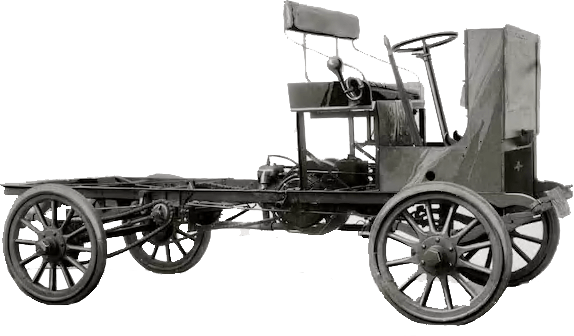 The first Rapid Motor Vehicle Company truck in 1902