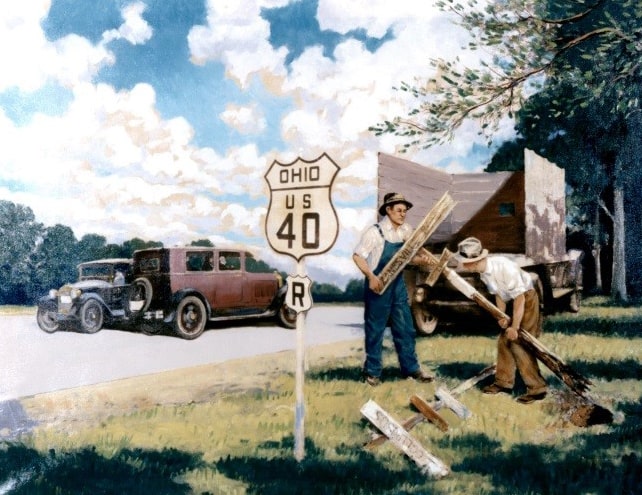 Establishment of the U.S. Numbered Highway System - 1926