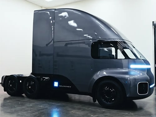 Fully electric semi-truck