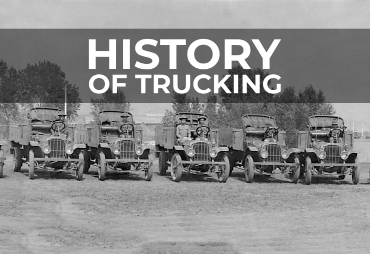 The history of trucking in America